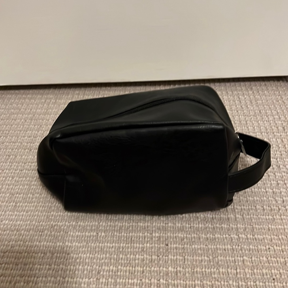 Never used - black Sephora toiletries bag